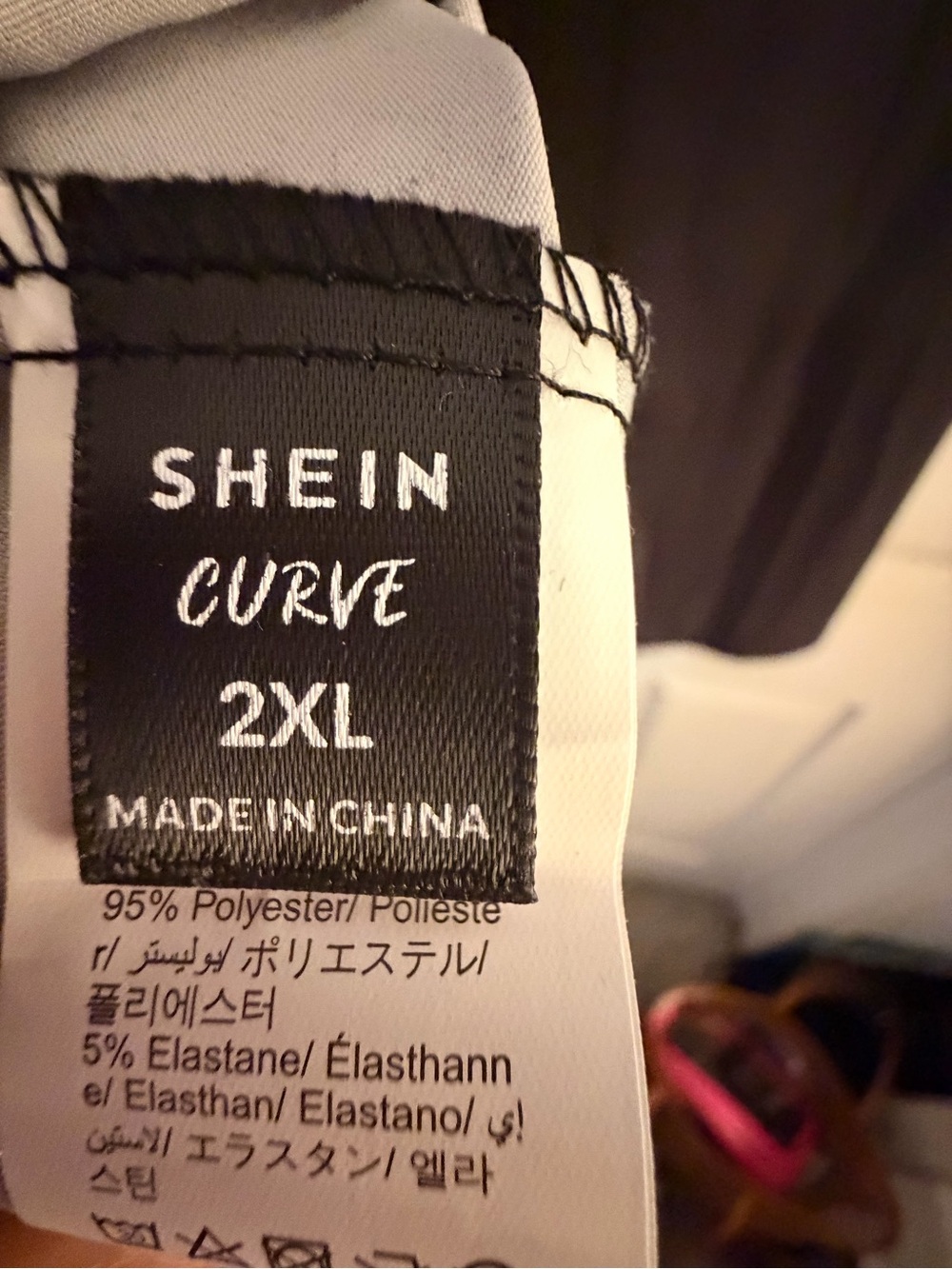 SHEIN Curve Midi 2XL Floral Dress NWOT - Picture 8 of 8
